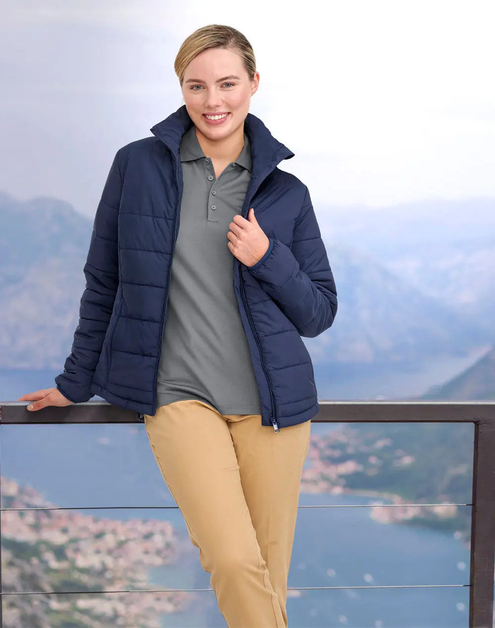 Winning Spirit Ladie's Sustainable Insulated Puffer Jacke JK60 Casual Wear Winning Spirit